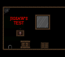 Jigsaw's Test (demo)
